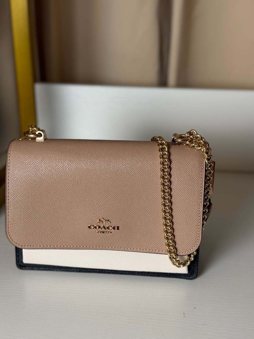 Coach Klare Crossbody Bag in Colorblock Leather (Style C2860)